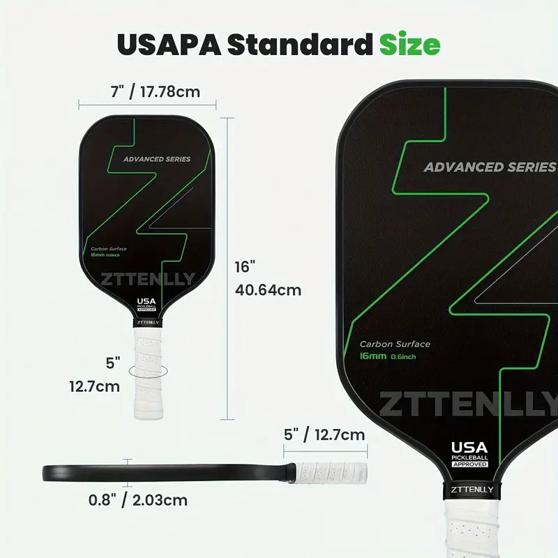 NNEDSZ T300 Graphite Carbon Fiber Pickleball Paddles Pickle Ball Racket Racquet