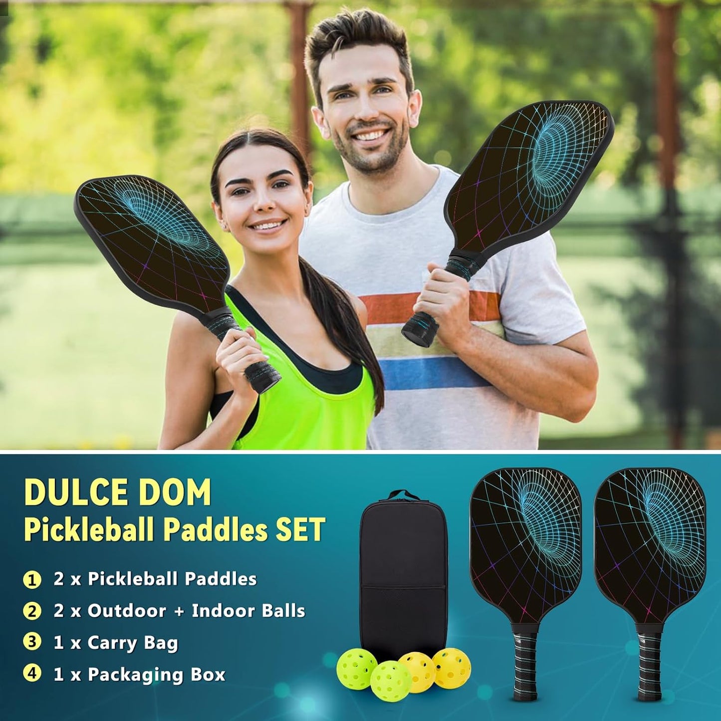Premium Pickleball Paddle Set™