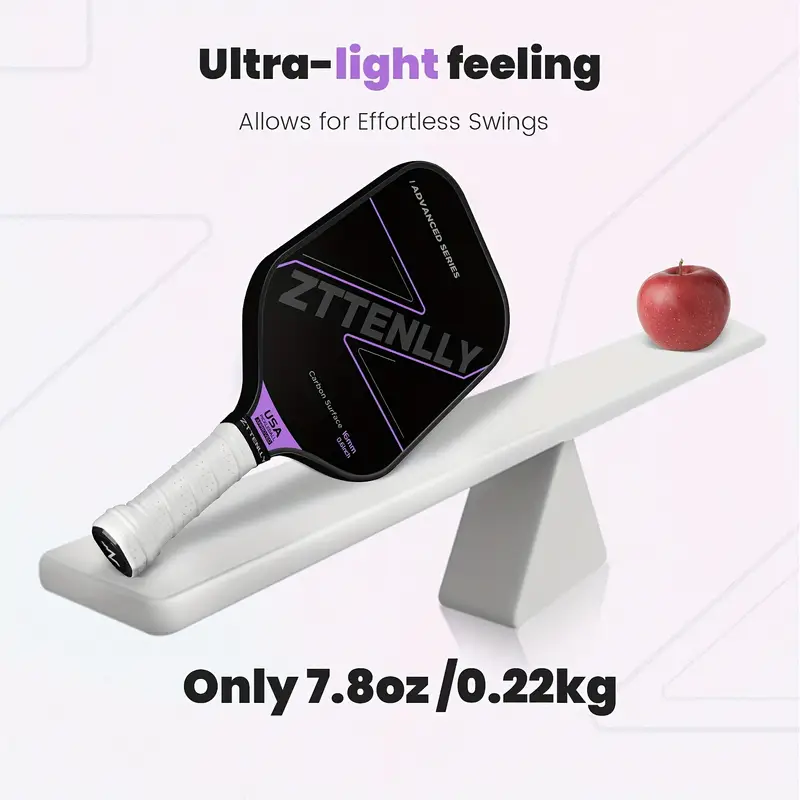 NNEDSZ T300 Graphite Carbon Fiber Pickleball Paddles Pickle Ball Racket Racquet