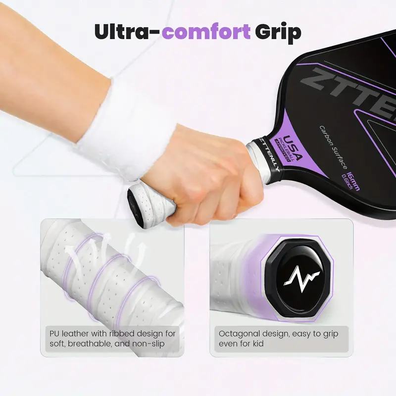 NNEDSZ T300 Graphite Carbon Fiber Pickleball Paddles Pickle Ball Racket Racquet