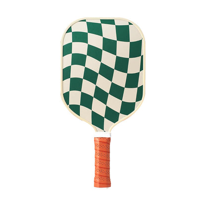 Style 1 White  And Green T700 Carbon Fiber & Fiberglass Pickleball Paddle - Lightweight 220g with Anti-Slip TPU Grip for Training & Competition