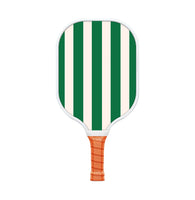 Style 4 White And Green T700 Carbon Fiber & Fiberglass Pickleball Paddle - Lightweight 220g with Anti-Slip TPU Grip for Training & Competition