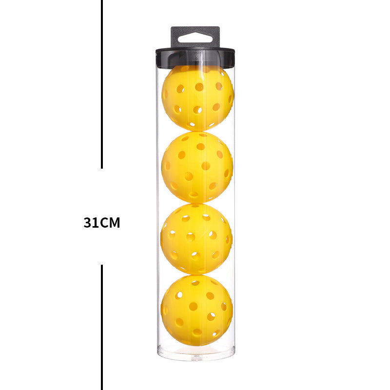 2 Tubes Blue Outdoor Pickleball Balls 4-Pack - Durable 40-Hole Design with Carry Tube(8 balls in total)