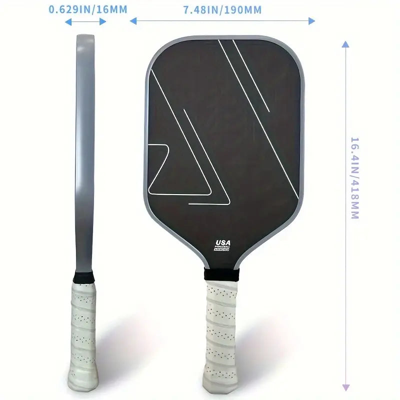 NNETM Ultra-Durable Carbon Fiber T700 Pickleball Paddle for Pro Performance