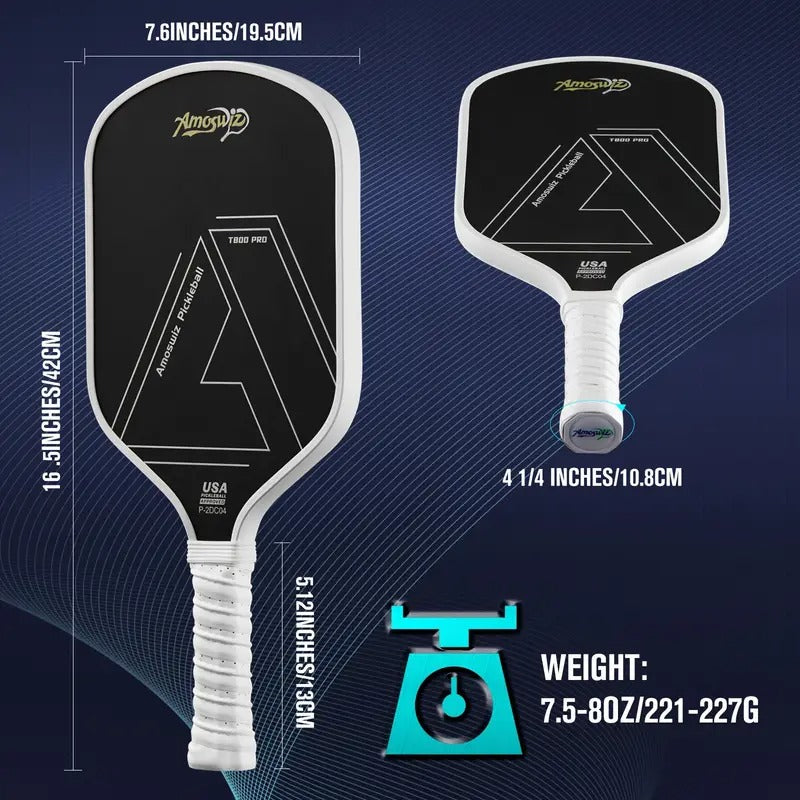 NNETM Carbon Fiber Pickleball Paddle