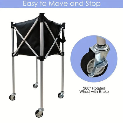 Tennis Pickleball Storage Cart